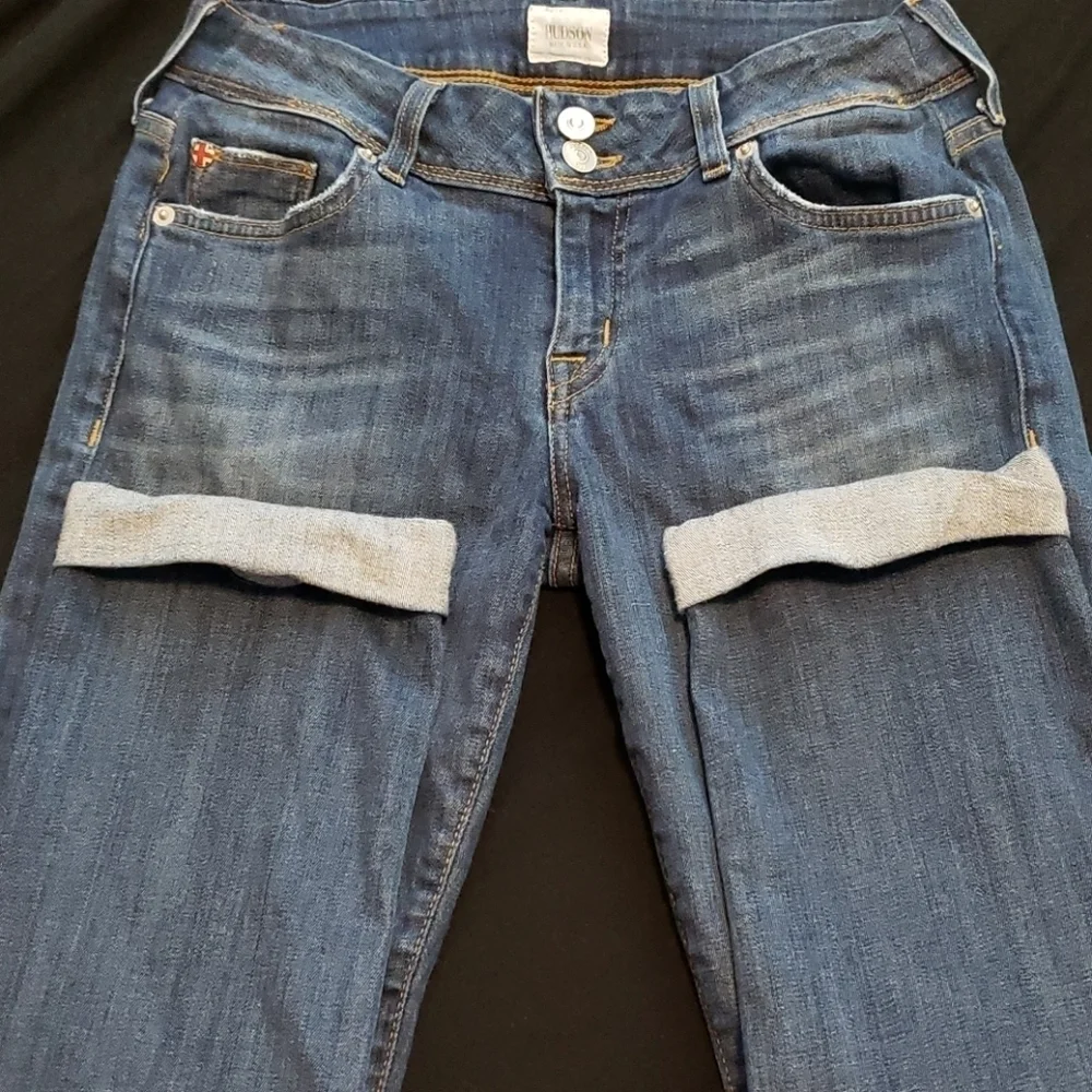 Hudson Jeans, Ginny Crop w/ cuffs, Size 28 - Picture 7 of 8